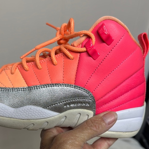 Nike Air Jordan 12 Retro GS Sunrise 4.5Y women’s 6.5 - Picture 4 of 14